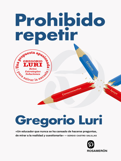 Title details for Prohibido repetir by Gregorio Luri - Available